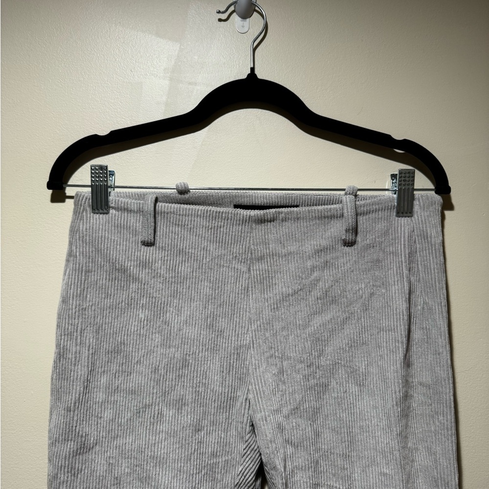 Vintage Balenciaga Gray Corduroy Pants | Tailored Designer Trousers - Picture 3 of 8